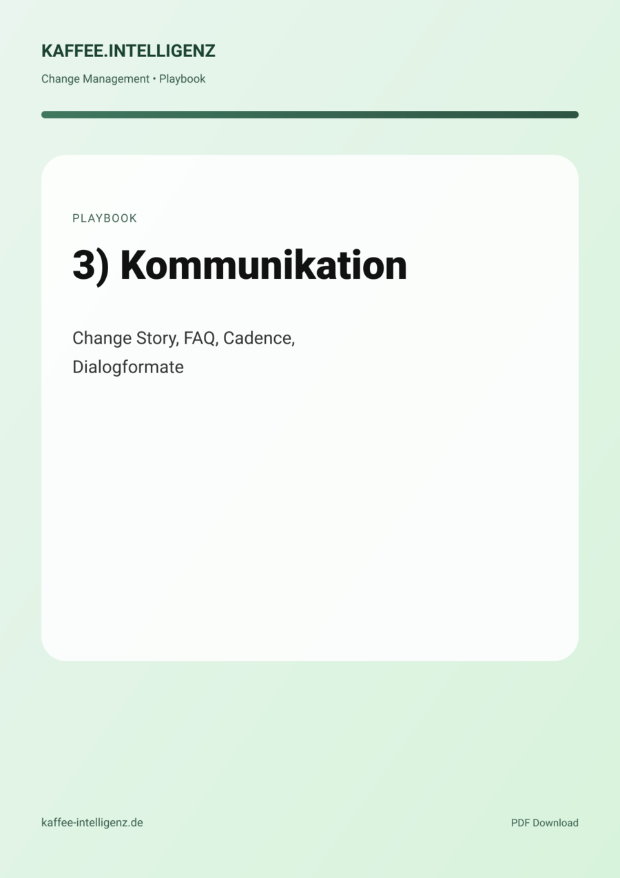 Titelbild: 3) Kommunikation