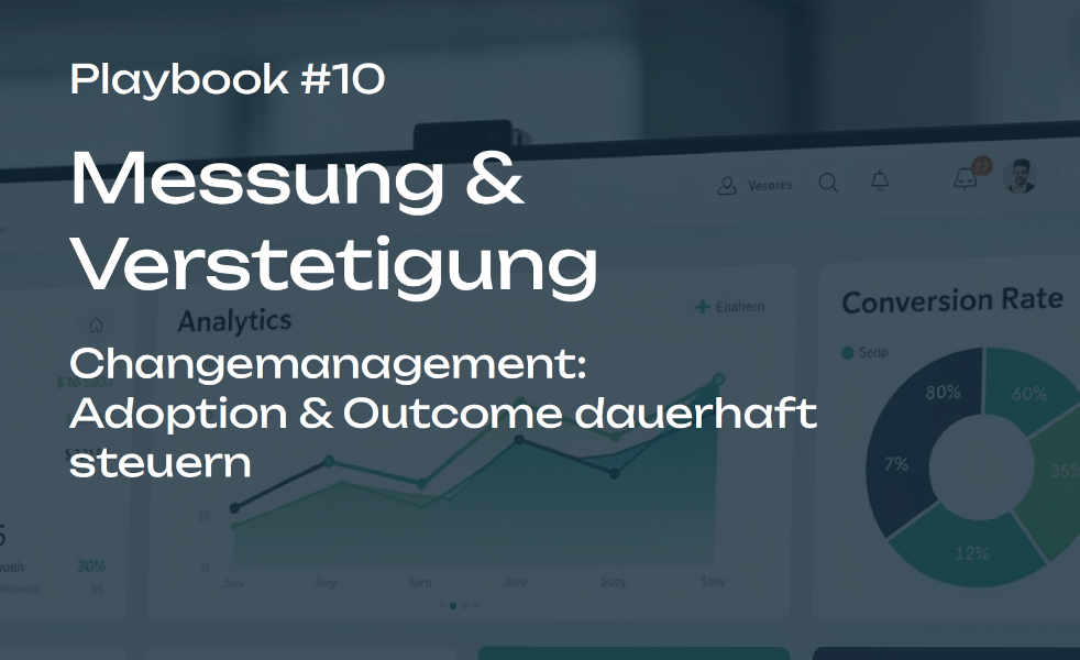Playbook #10 - Messung & Verstetigung