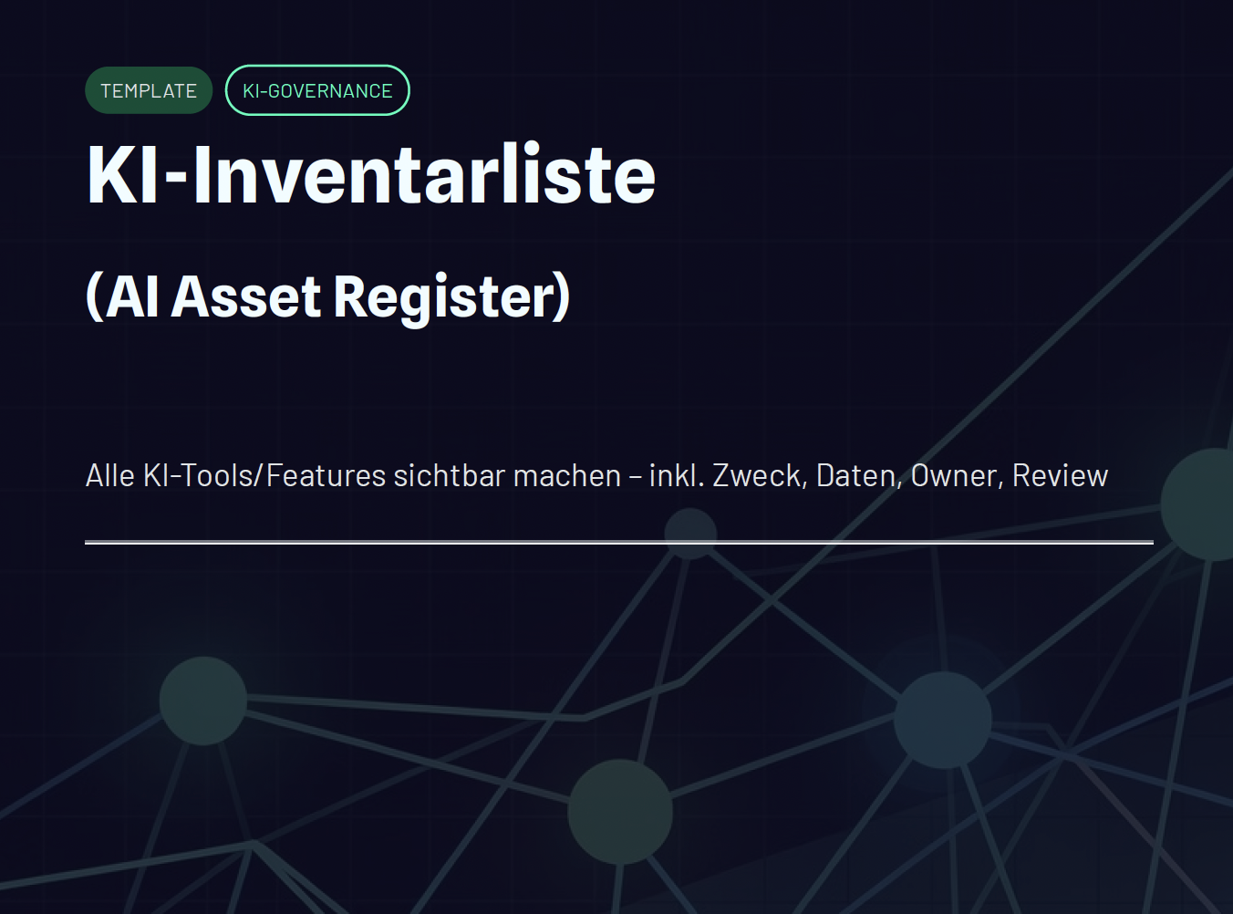 Template: KI-Inventarliste